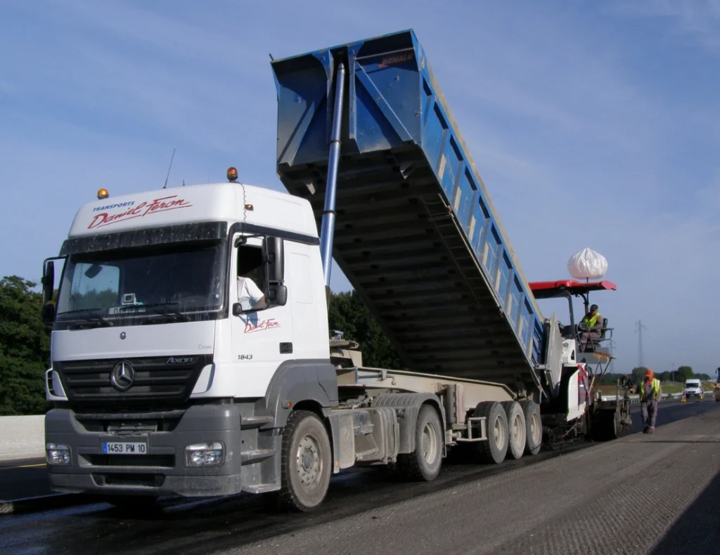 Les chiffres du transport TP benne