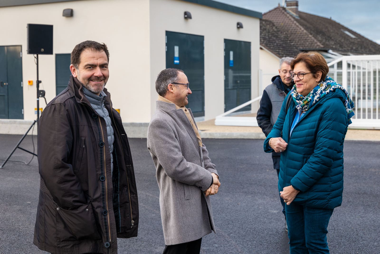 Inauguration de la 1ère station de recharge pour camion électrique de l’aube