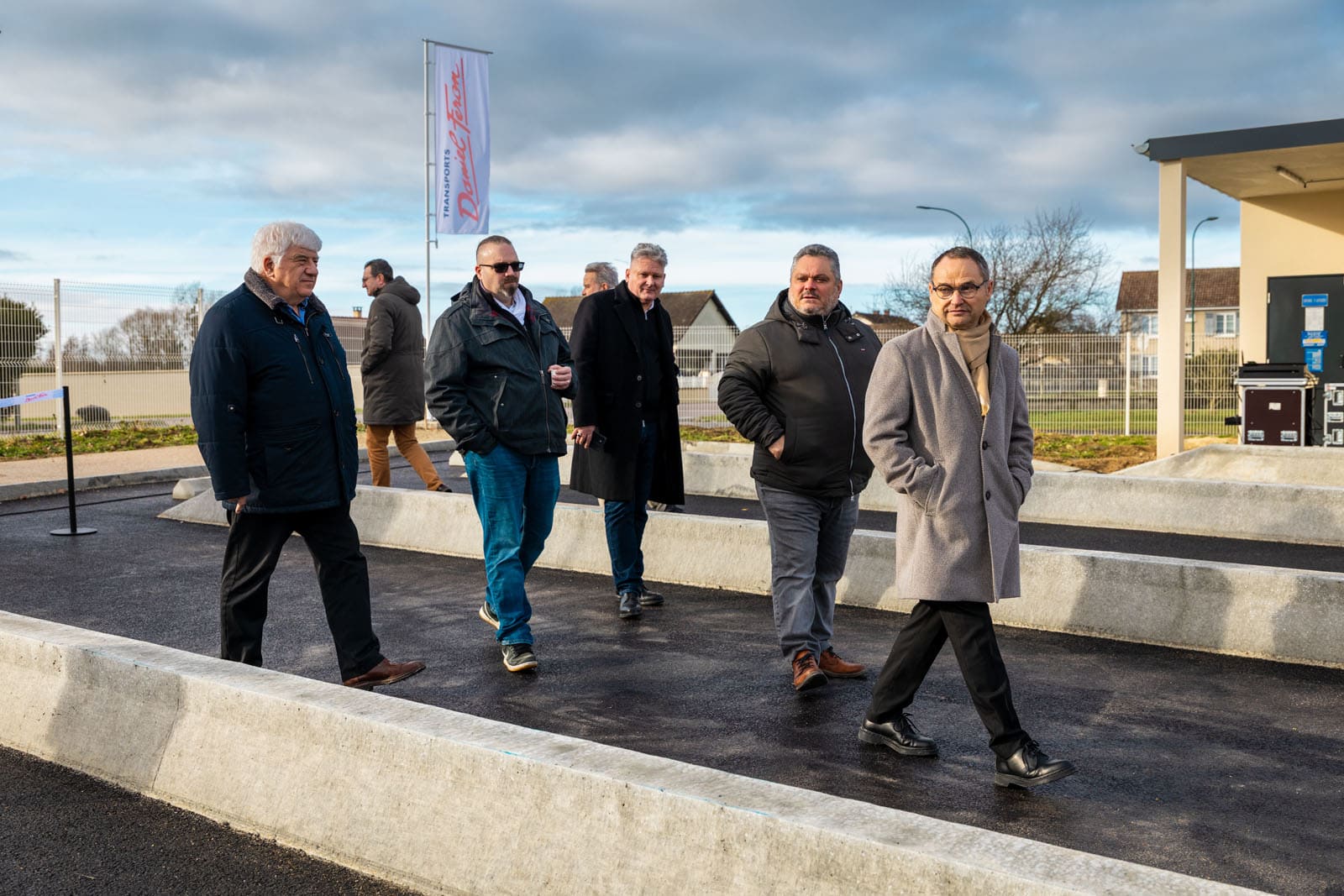Inauguration de la 1ère station de recharge pour camion électrique de l’aube