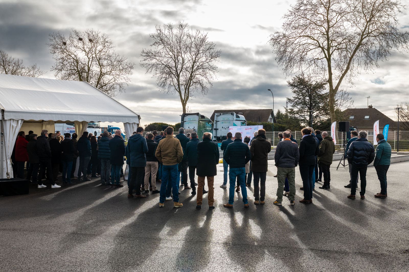 Inauguration de la 1ère station de recharge pour camion électrique de l’aube