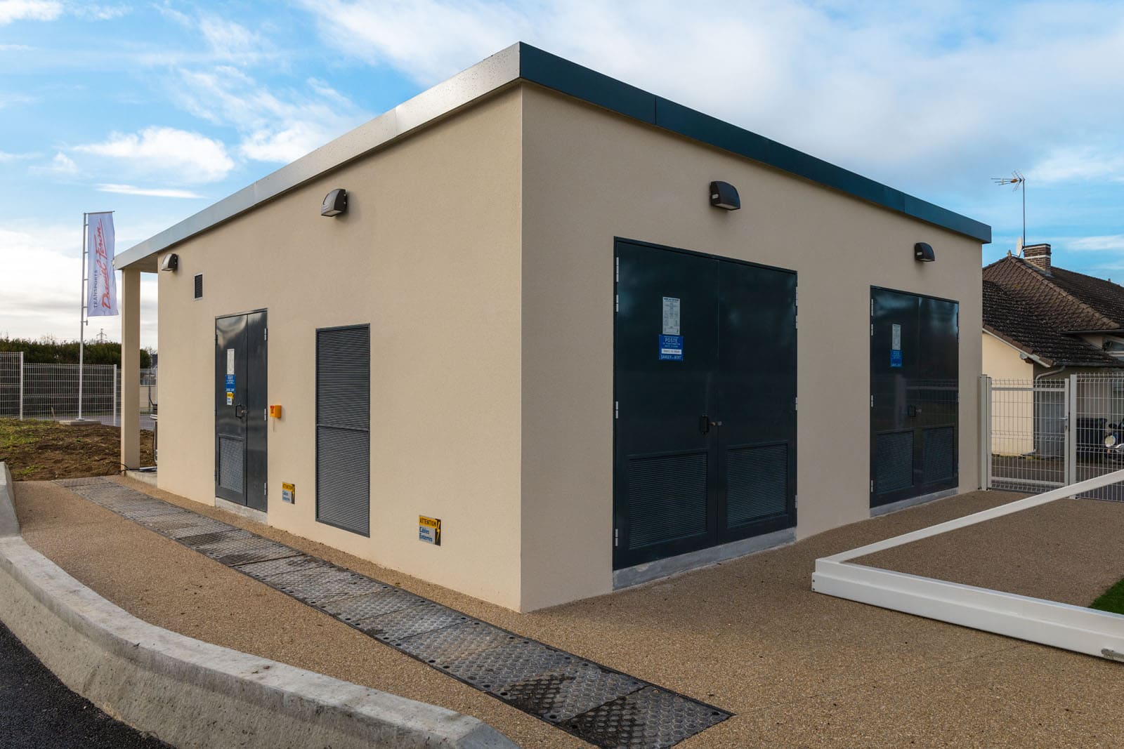 Inauguration de la 1ère station de recharge pour camion électrique de l’aube