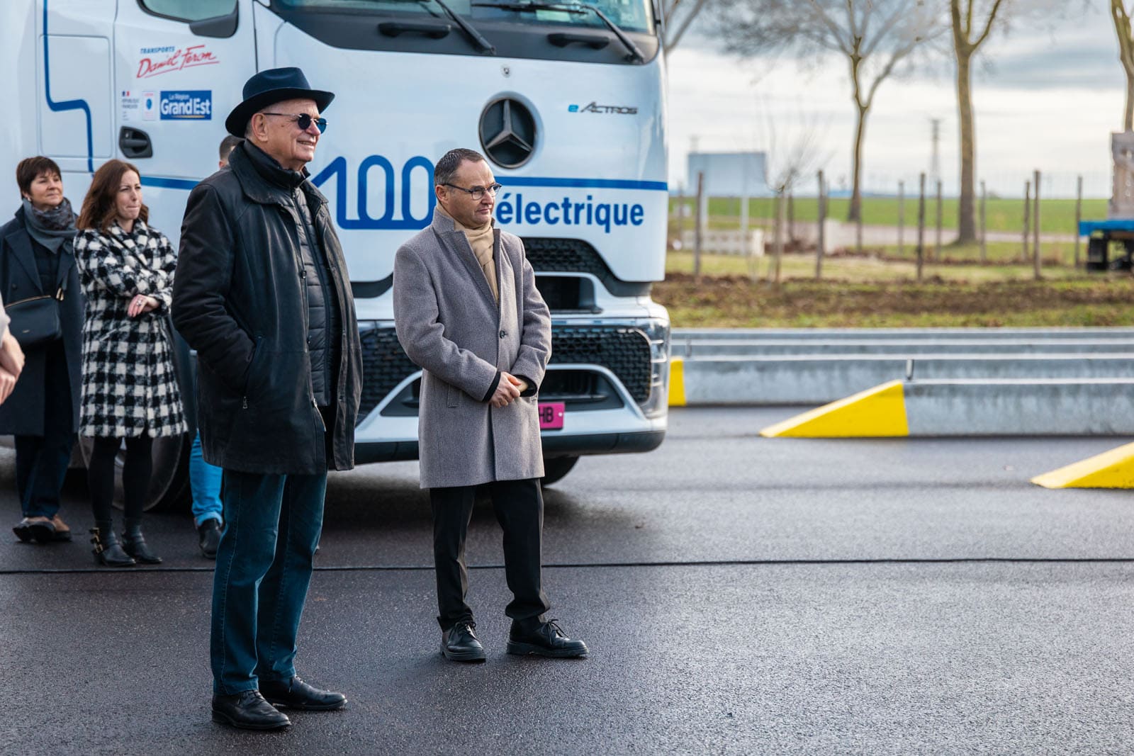 Inauguration de la 1ère station de recharge pour camion électrique de l’aube